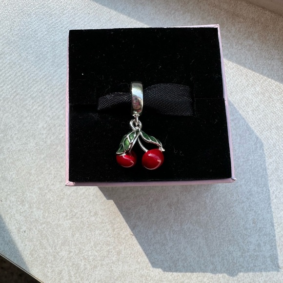 Pandora Cherry 🍒 Dangle Charm - Picture 2 of 4